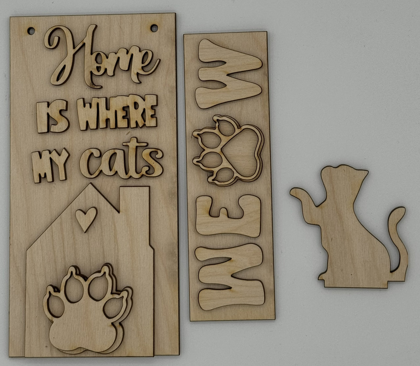 DIY Insert Kit for Post Advent Calendar- Cats