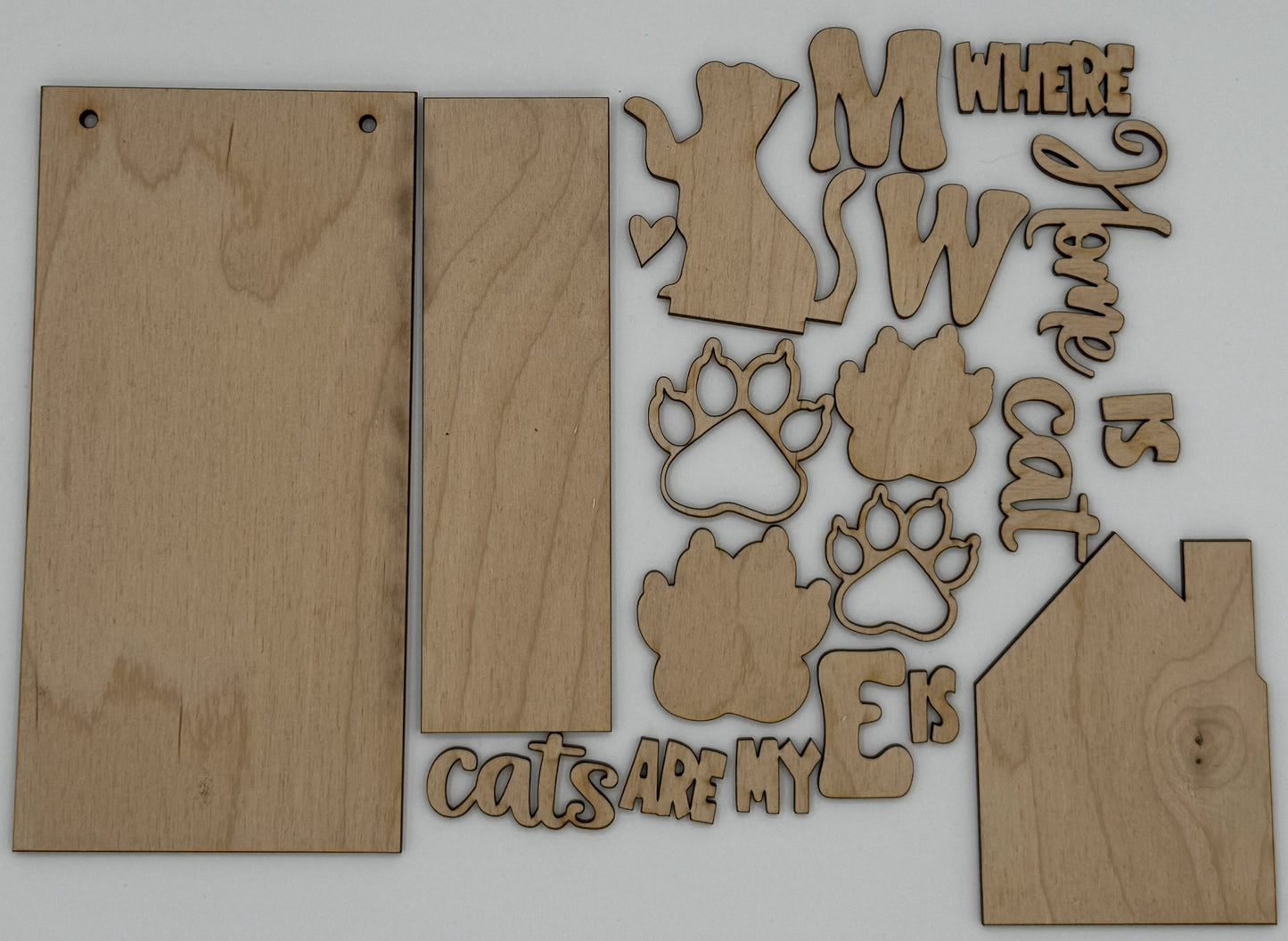 DIY Insert Kit for Post Advent Calendar- Cats