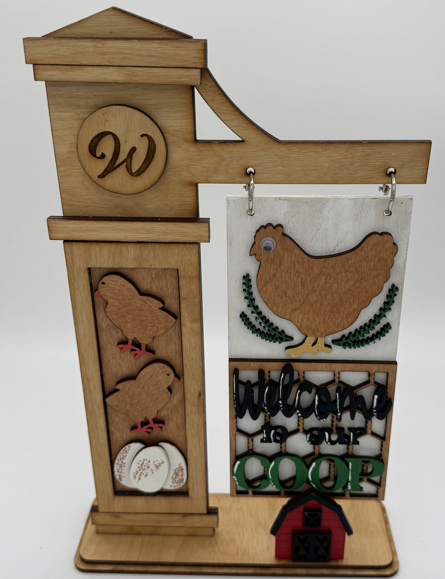 DIY Insert Kit for Post Advent Calendar- Chicken