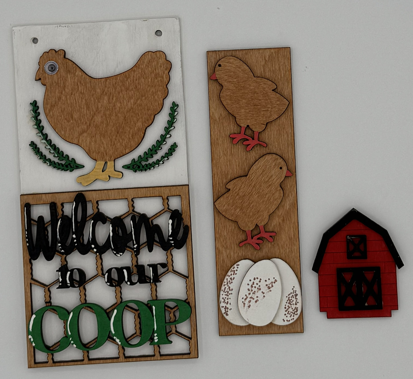 DIY Insert Kit for Post Advent Calendar- Chicken