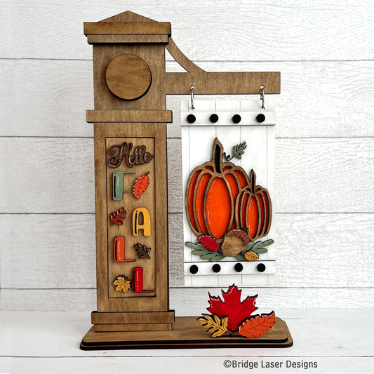 DIY Insert Kit for Post Advent Calendar- Fall Pumpkins