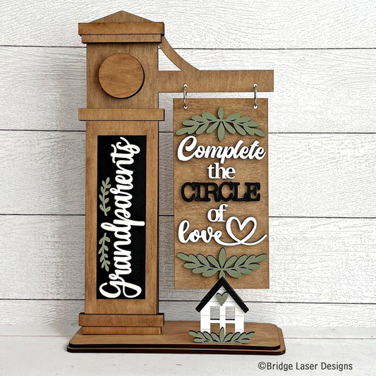 DIY Insert Kit for Post Advent Calendar- Grandparents