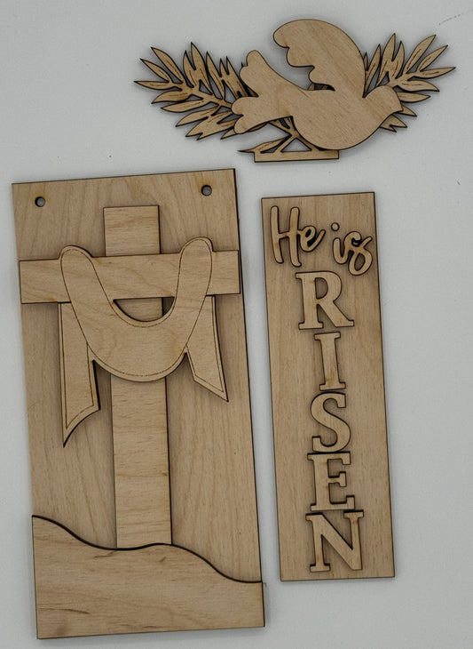 DIY Insert Kit for Post Advent Calendar- He is Risen