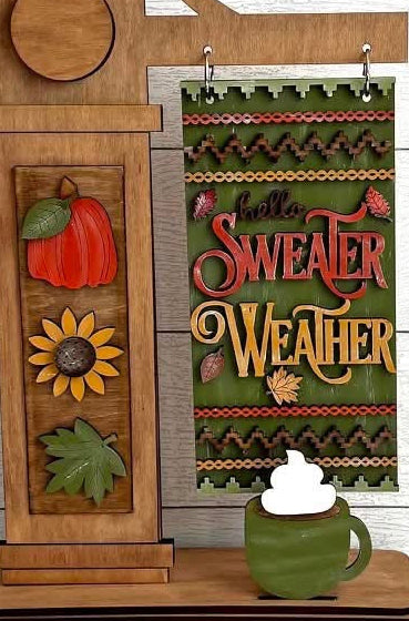 DIY Insert Kit for Post Advent Calendar- Sweater Weather