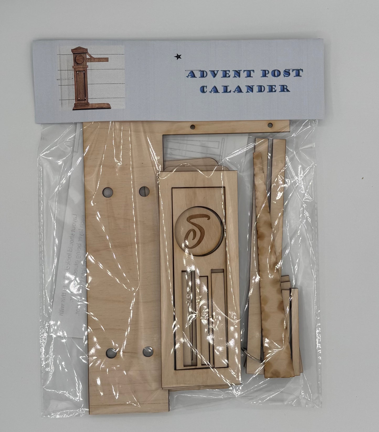 Post Interchangeable Calendar- DIY Wood Post Kit