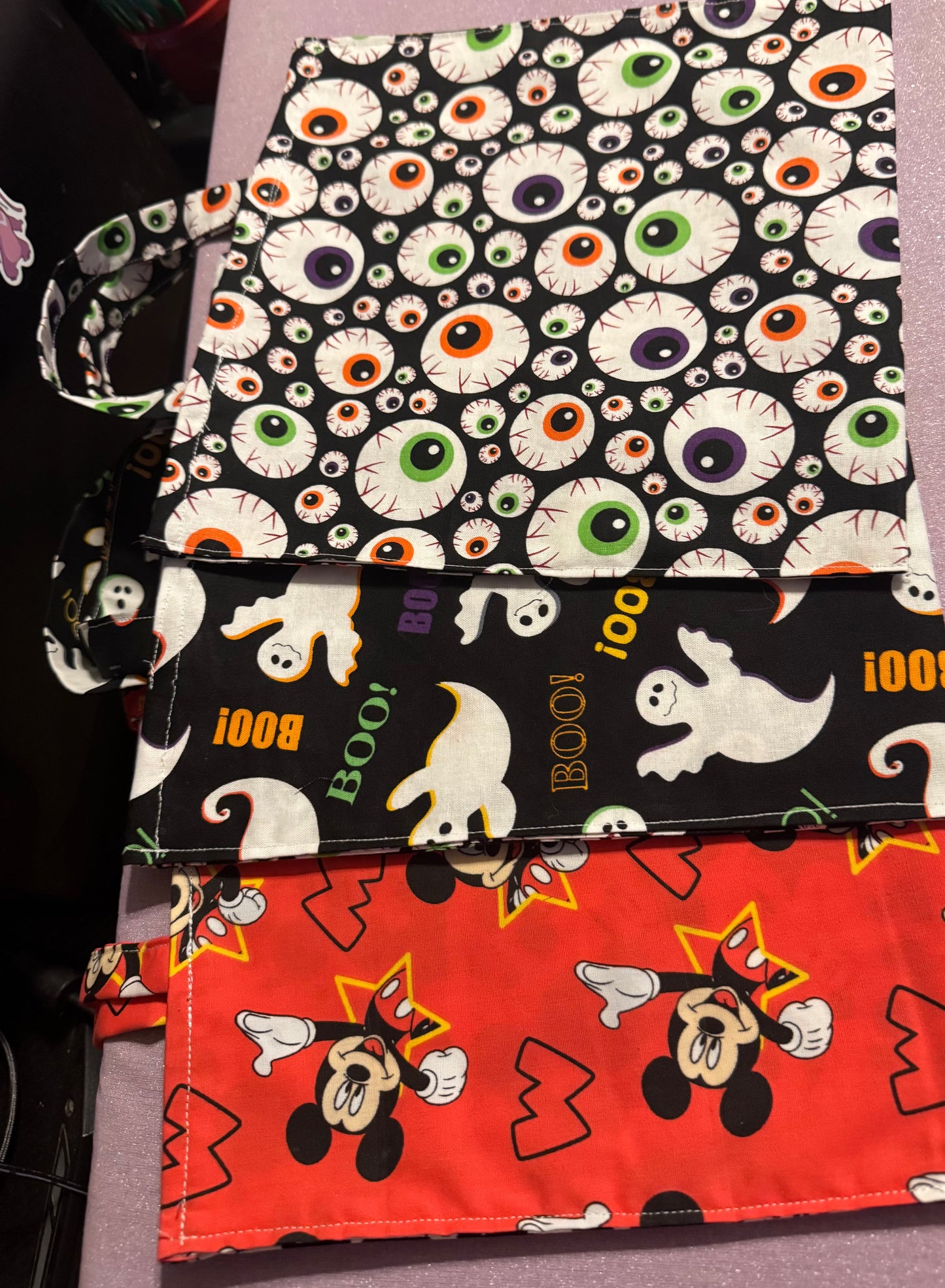 Halloween Fabric Trick-or-treat Bags (single layer)