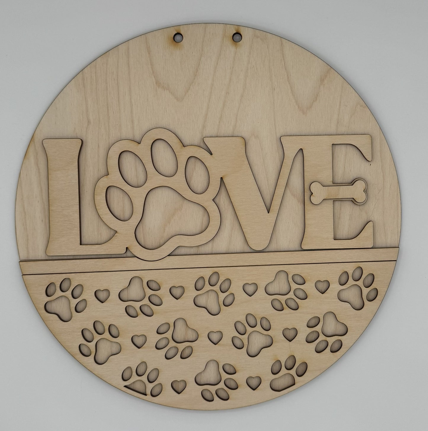 "LOVE" Paw Print DIY Kit