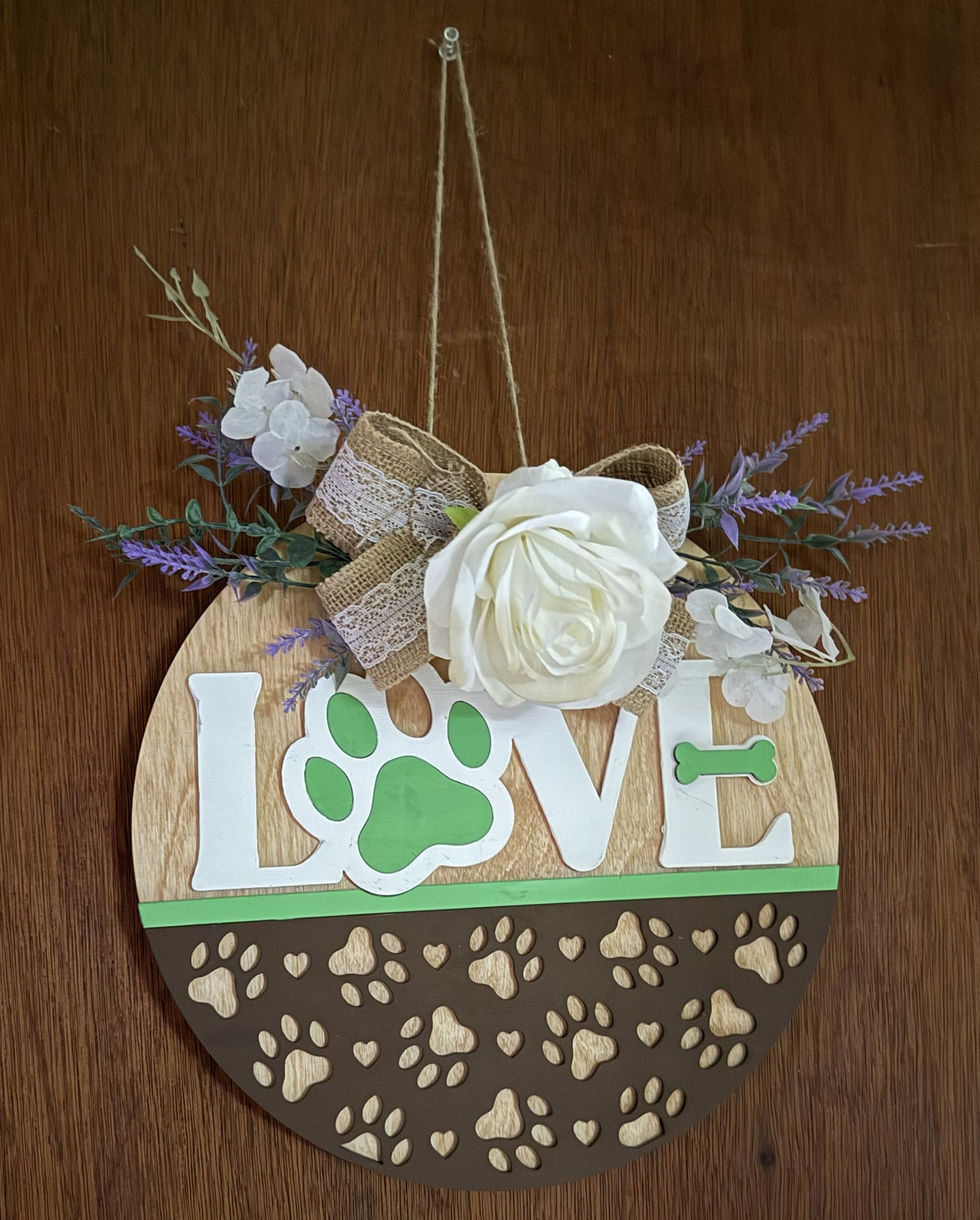 "LOVE" Paw Print DIY Kit