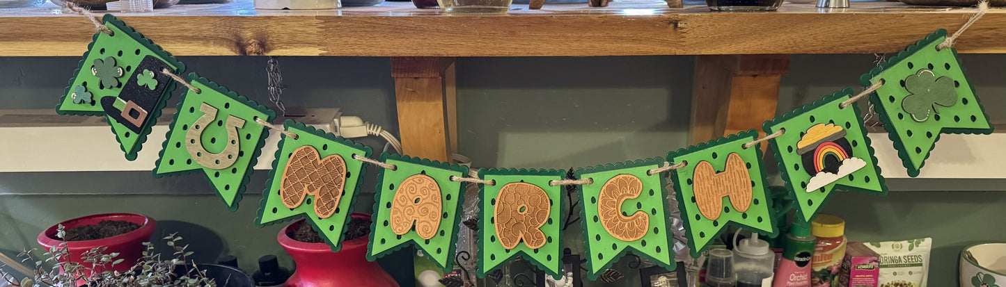ST. Patrick's Day Banner Kit