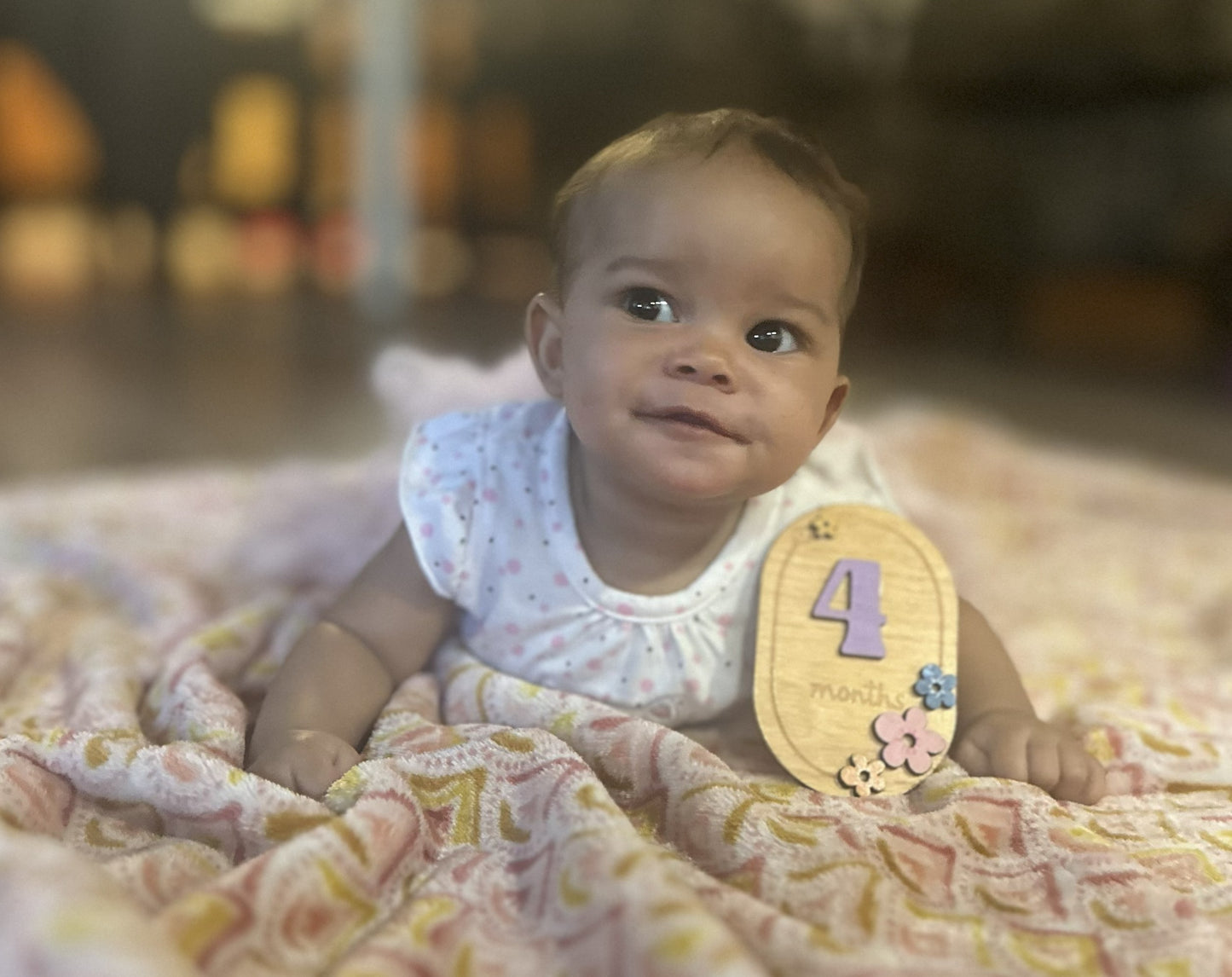 Baby 0-12 Month Milestones Girl