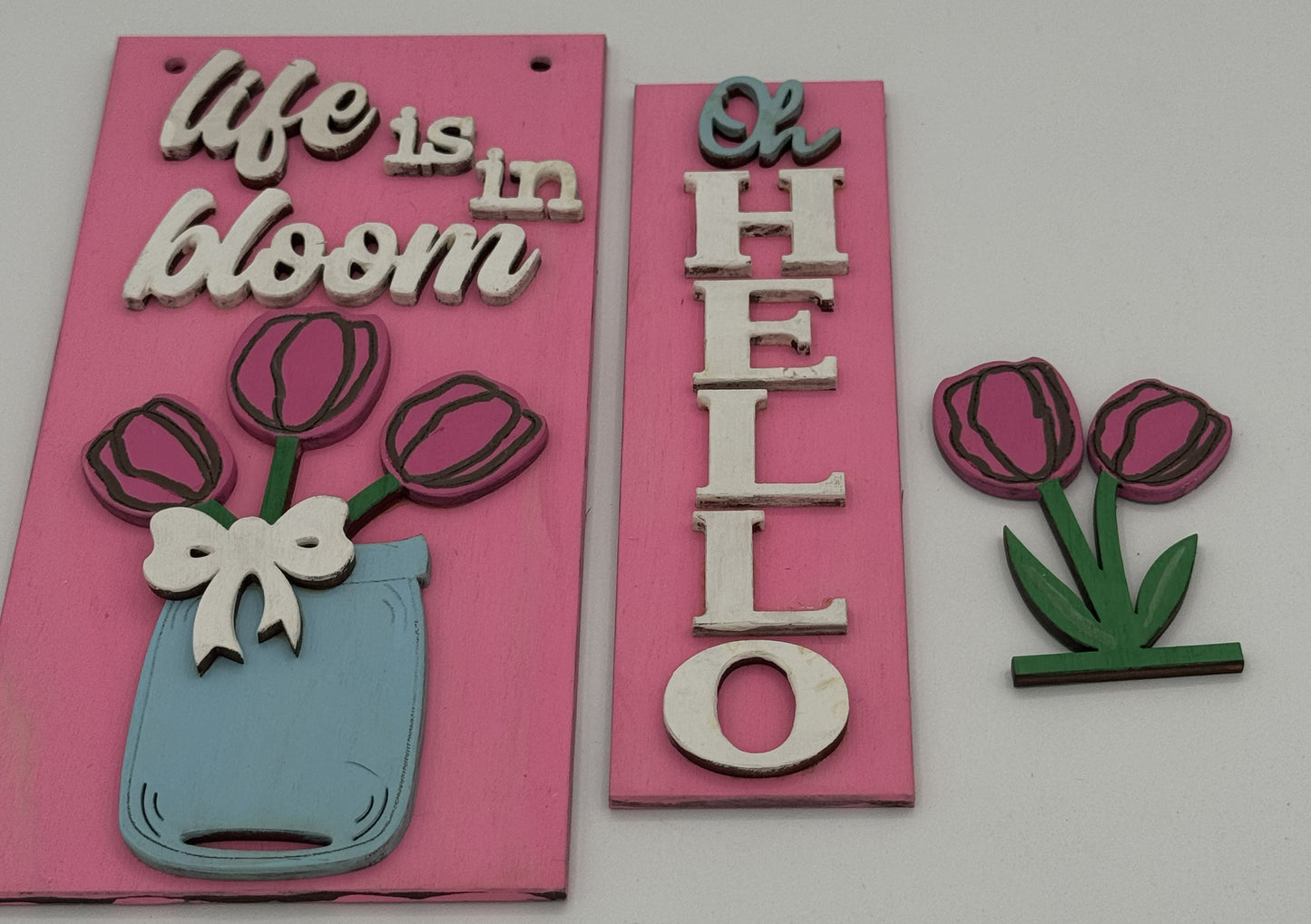 DIY Insert Kit for Post Advent Calendar- Spring Tulips