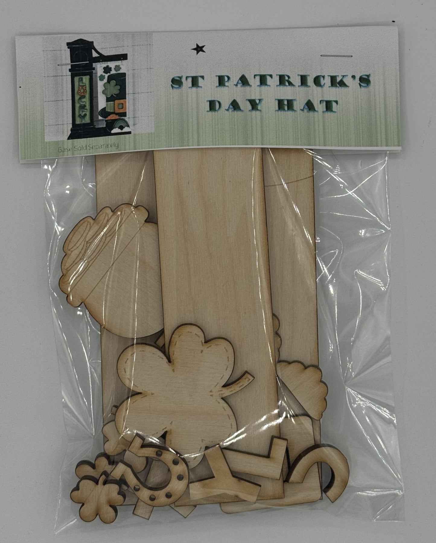DIY Insert Kit for Post Advent Calendar- St. Patricks' Day Hat