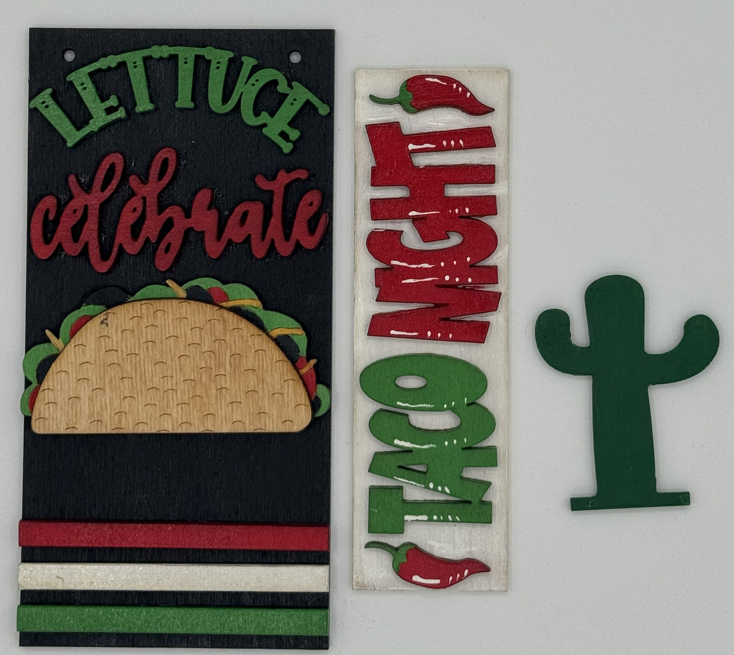 DIY Insert Kit for Post Advent Calendar- Taco Night