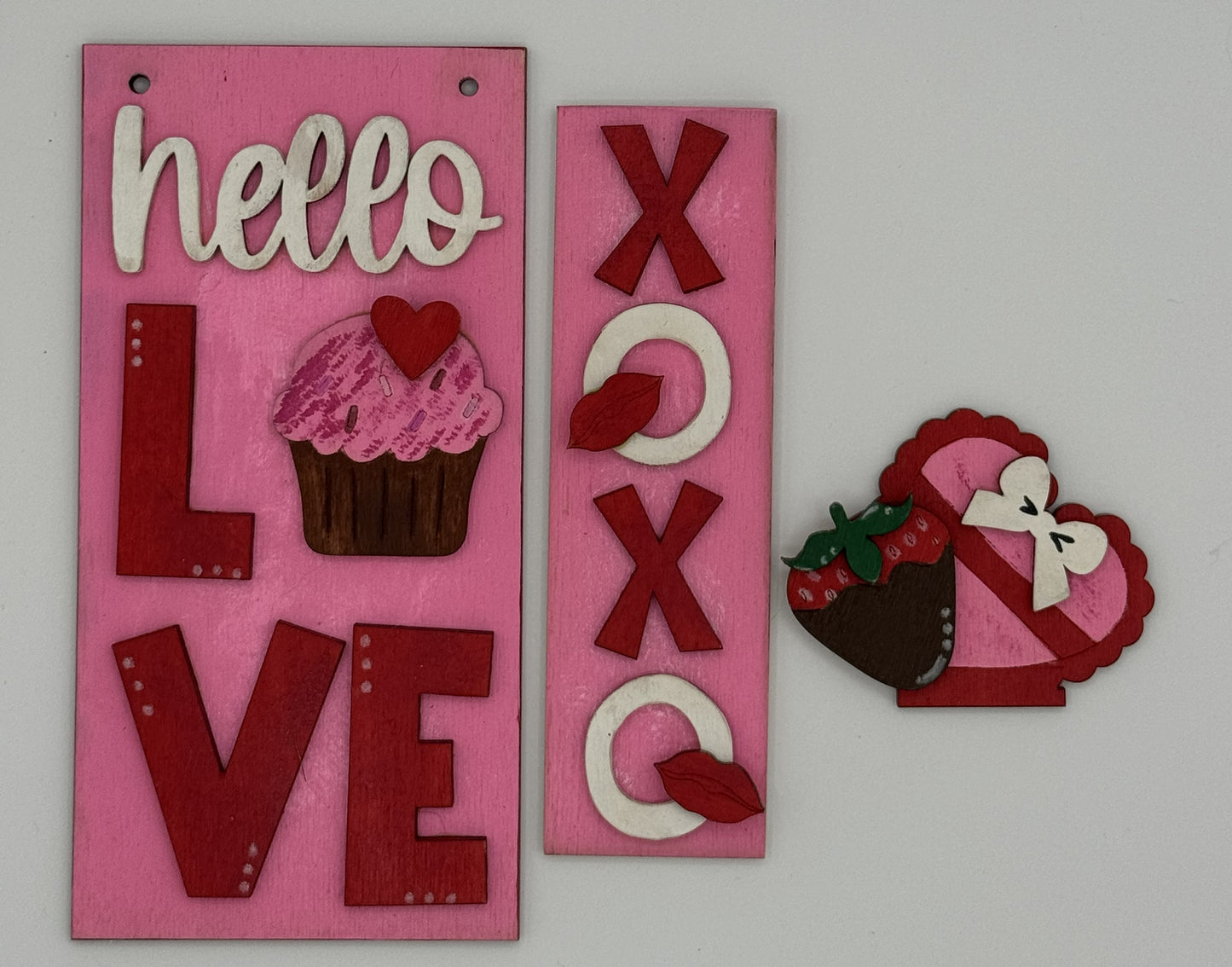 DIY Insert Kit for Post Advent Calendar- Valentine Hearts
