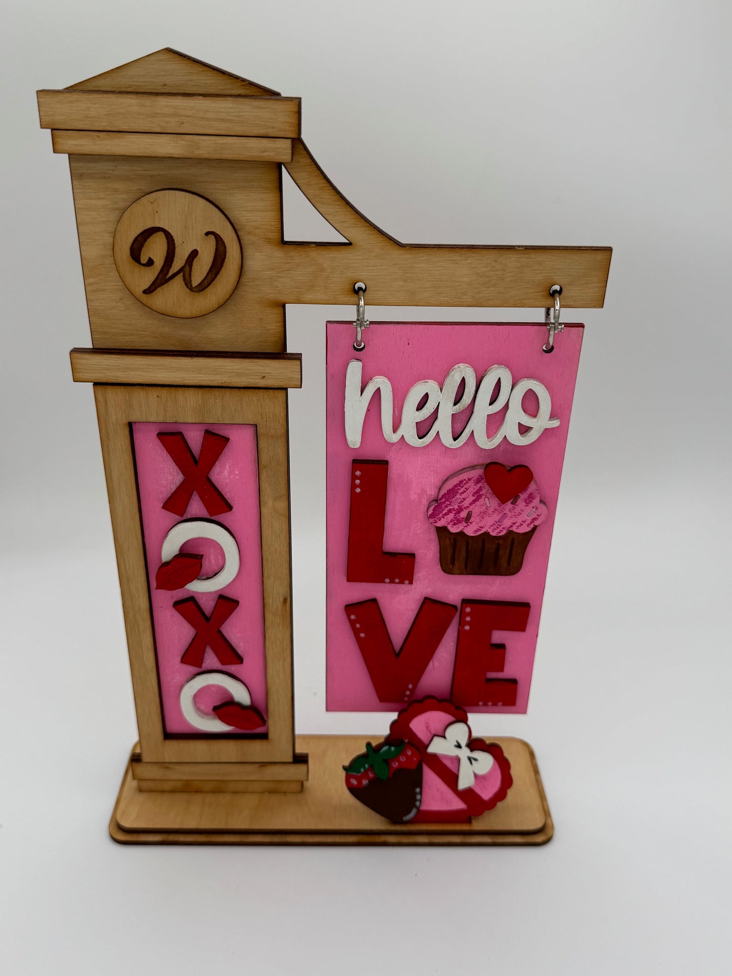 DIY Insert Kit for Post Advent Calendar- Valentine Hearts